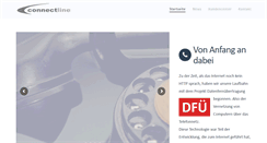 Desktop Screenshot of connectline.de